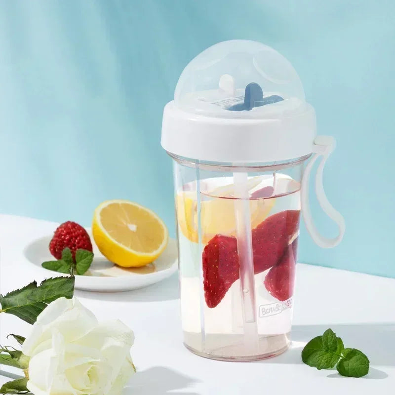 Double Tube Water Bottle