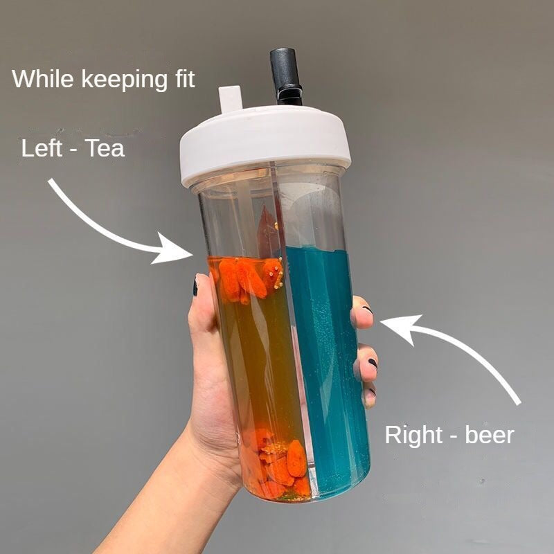 Double Tube Water Bottle