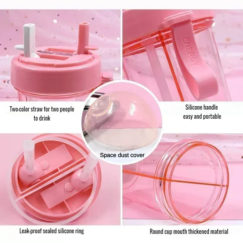 Double Tube Water Bottle