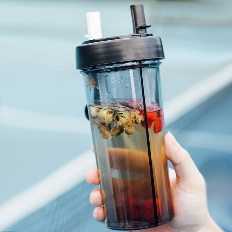 Double Tube Water Bottle