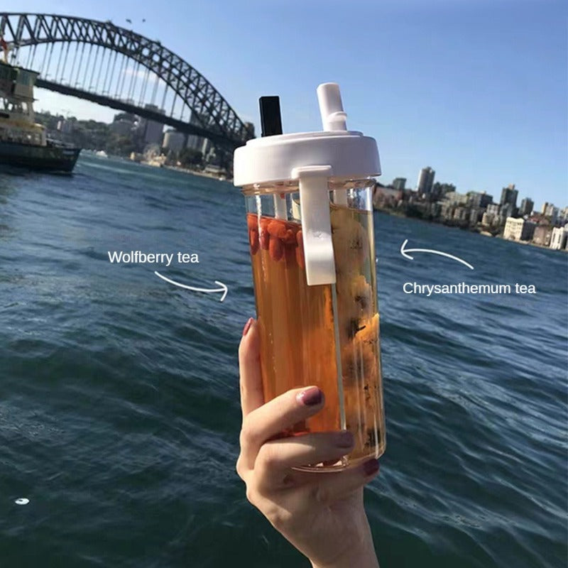 Double Tube Water Bottle