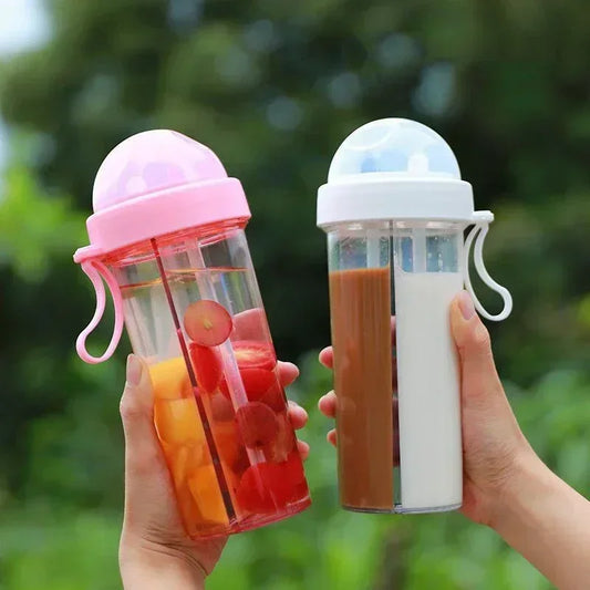 Double Tube Water Bottle